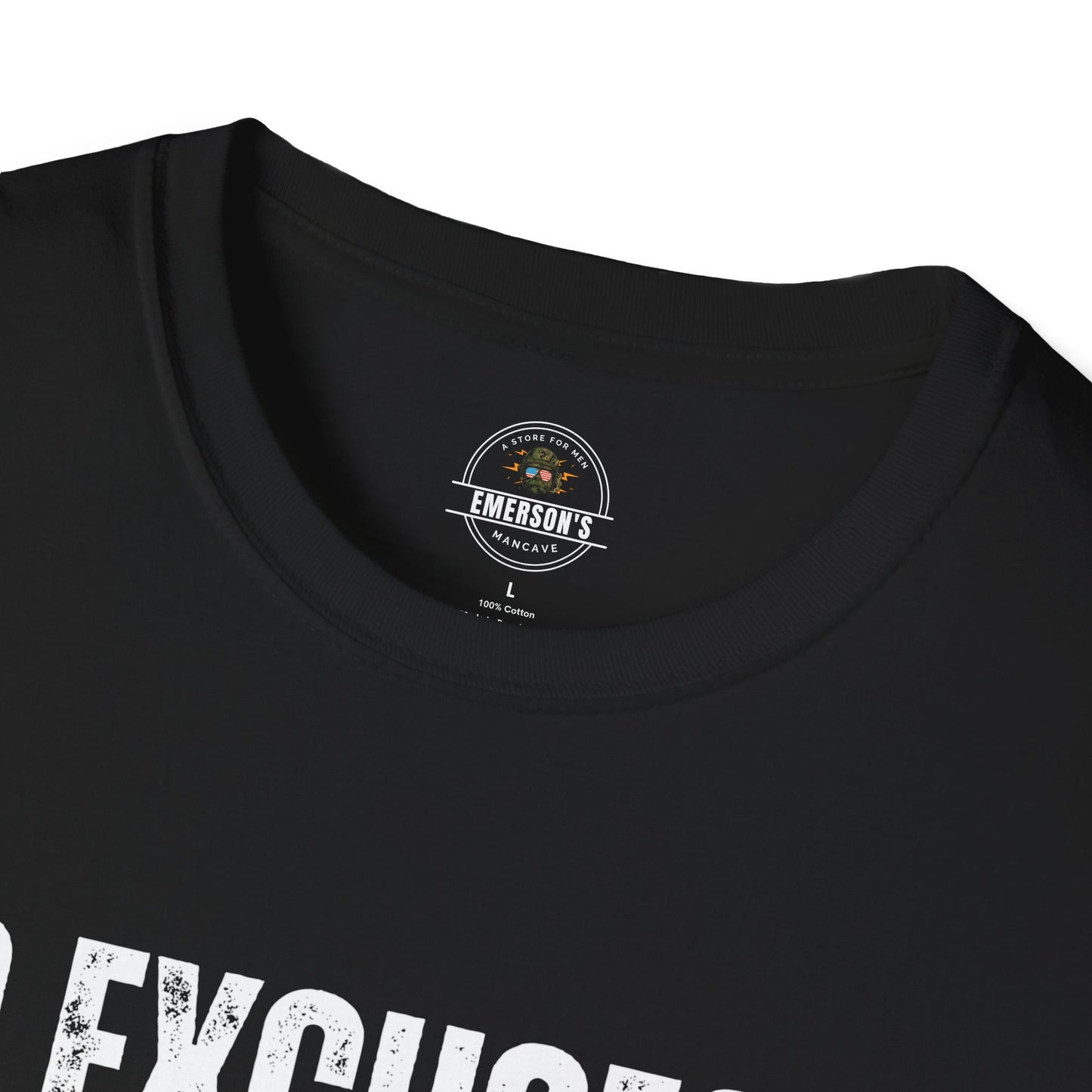 No Excuses. No Apologies.— Motivational Tee