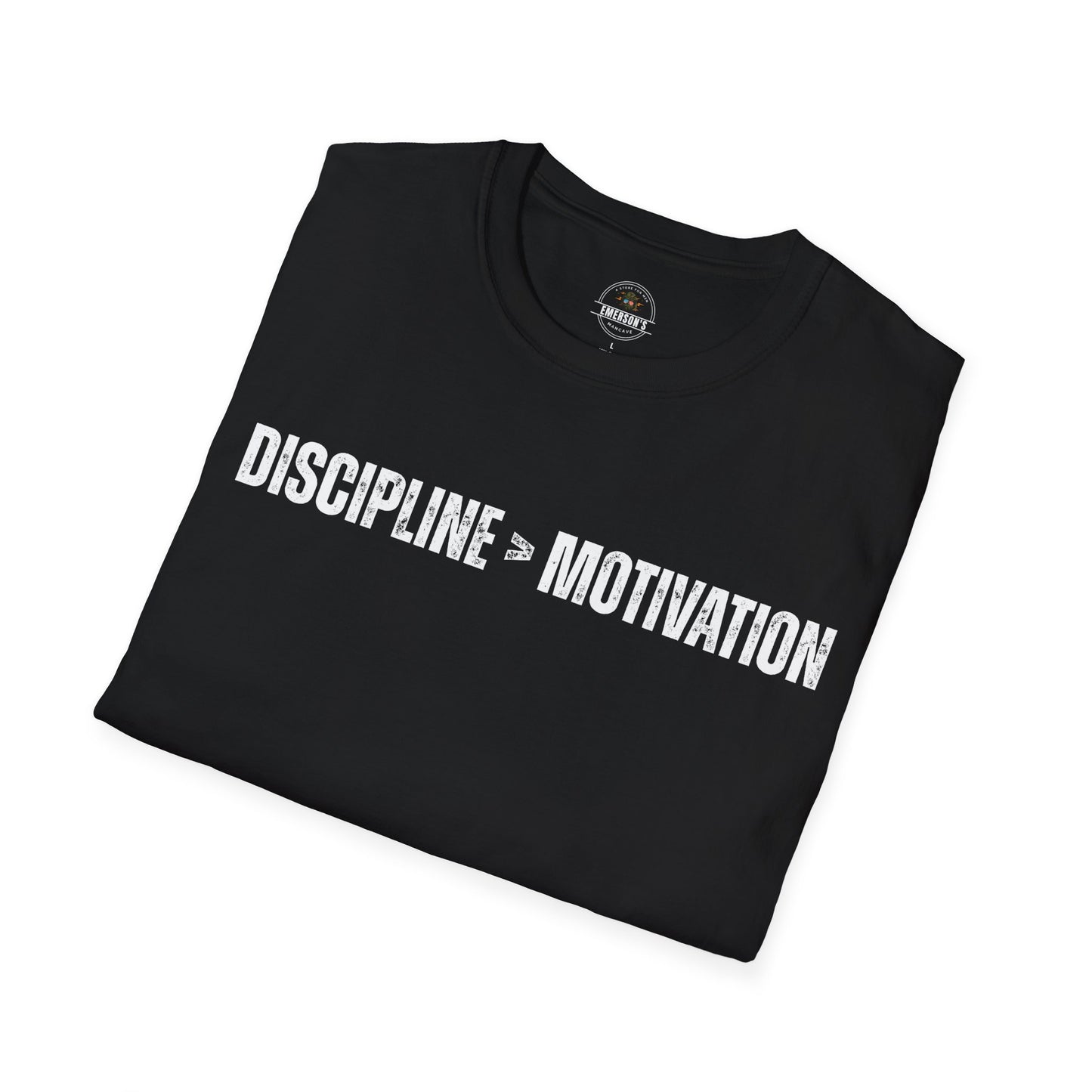 Discipline > Motivation Tee