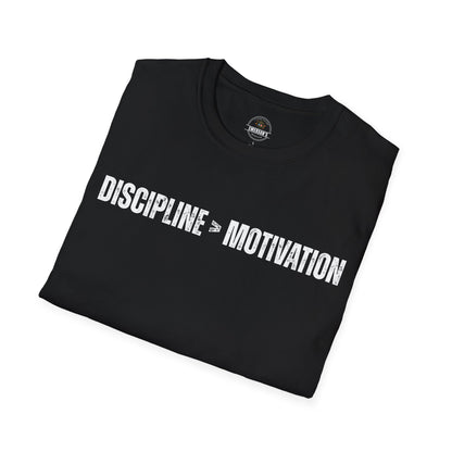 Discipline > Motivation Tee