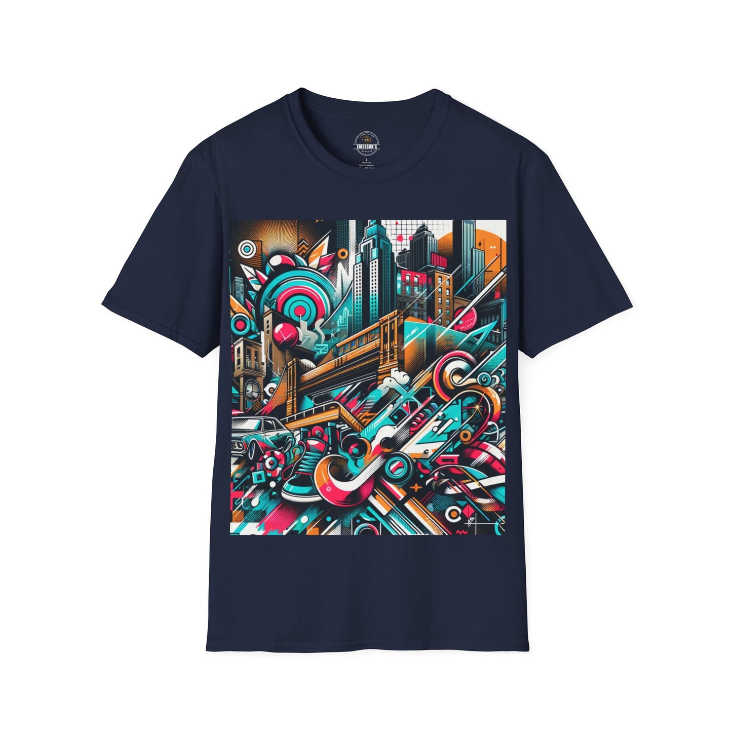 Urban Vivid City Art T-Shirt