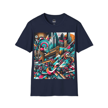 Urban Vivid City Art T-Shirt