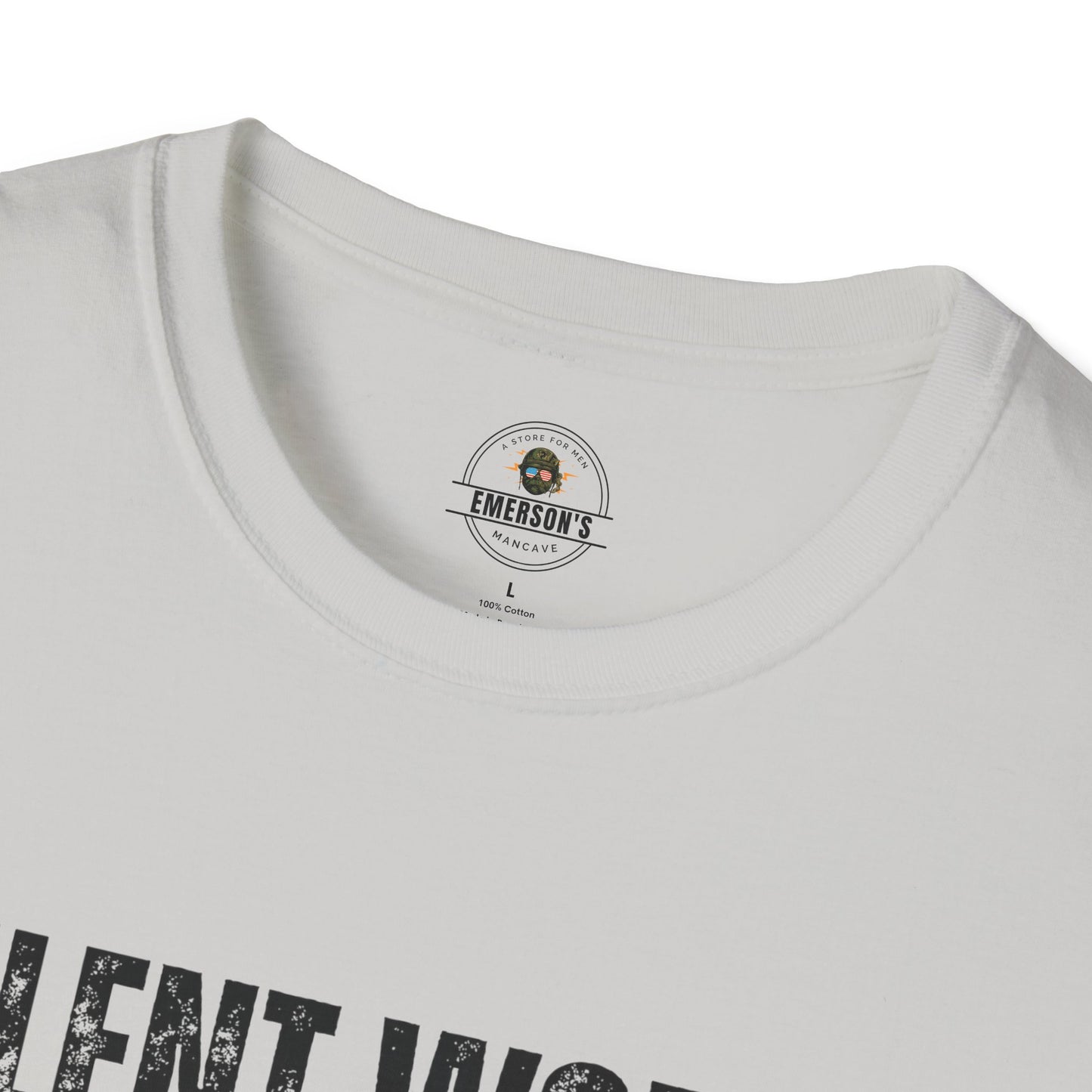 Silent Work. Loud Results. Motivational Tee