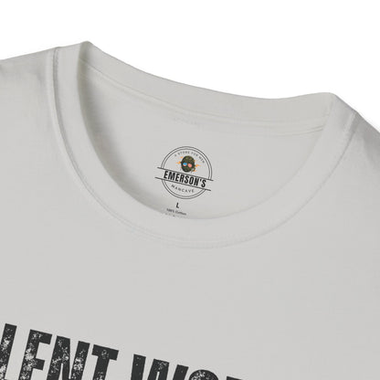 Silent Work. Loud Results. Motivational Tee