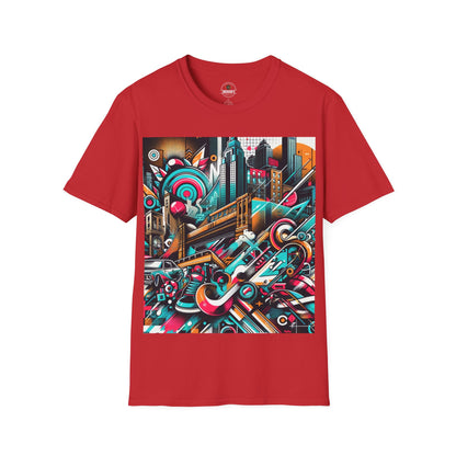Urban Vivid City Art T-Shirt