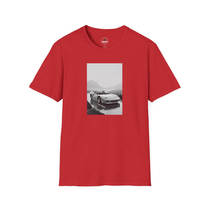 Black & White Sports Car Tee
