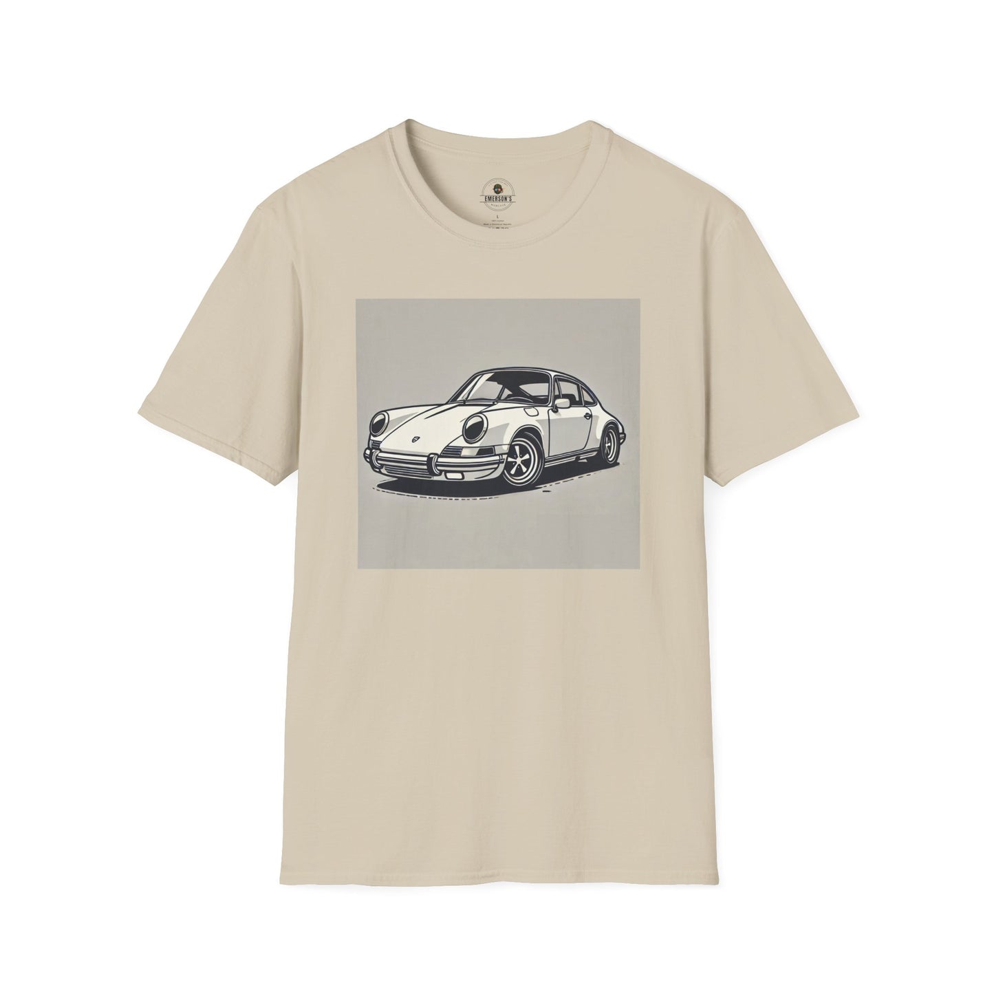 German Sports Car T-Shirt - Minimalist Design