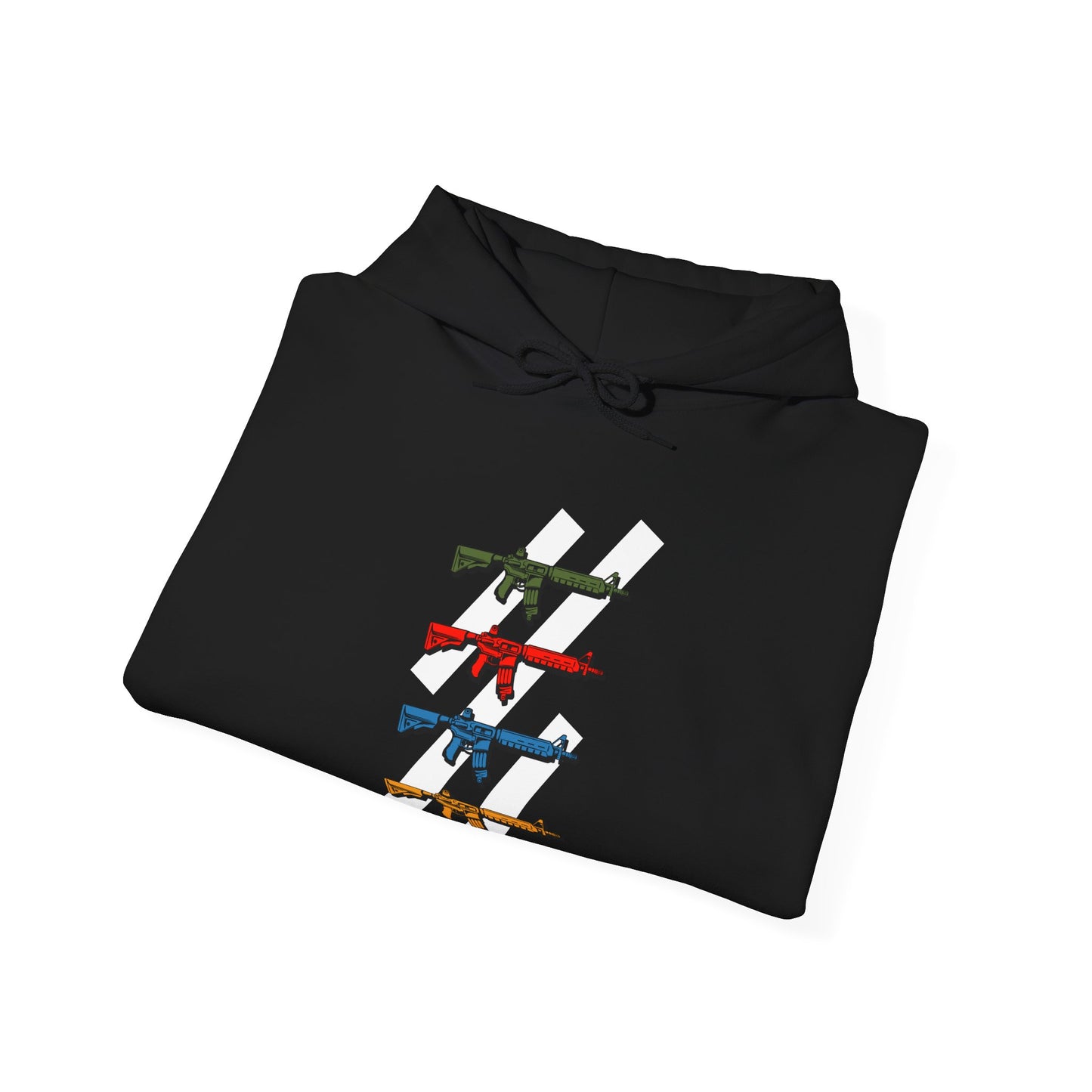 The Pew Pew Hoodie — Cool Multi-Color Design