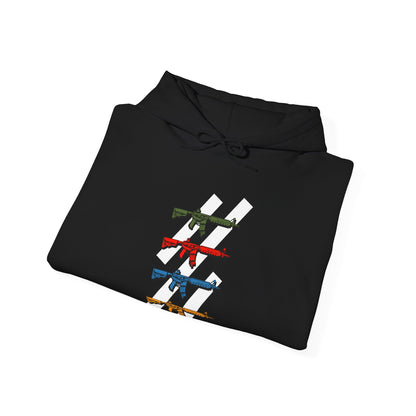 The Pew Pew Hoodie — Cool Multi-Color Design