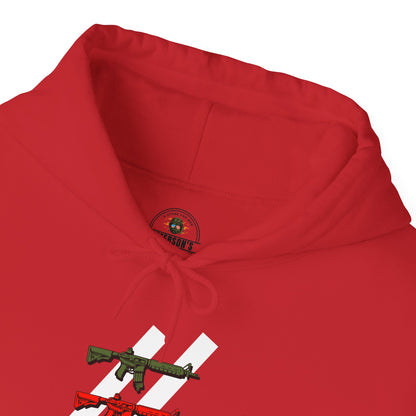 The Pew Pew Hoodie — Cool Multi-Color Design
