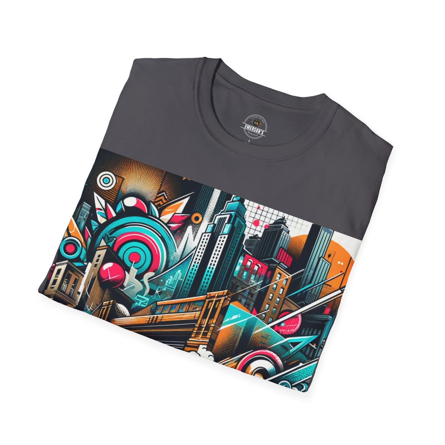 Urban Vivid City Art T-Shirt
