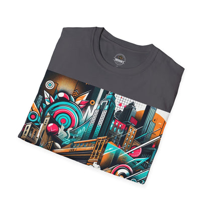 Urban Vivid City Art T-Shirt