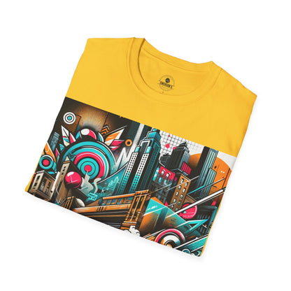 Urban Vivid City Art T-Shirt