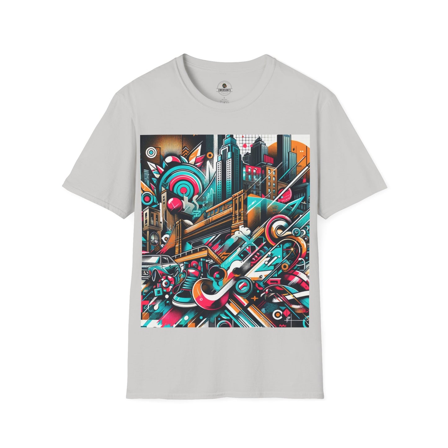 Urban Vivid City Art T-Shirt