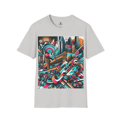 Urban Vivid City Art T-Shirt
