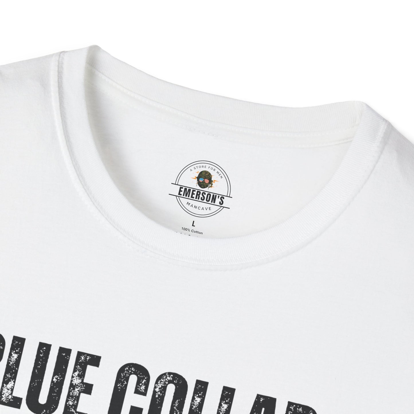 Blue Collar. Black Coffee. T-Shirt