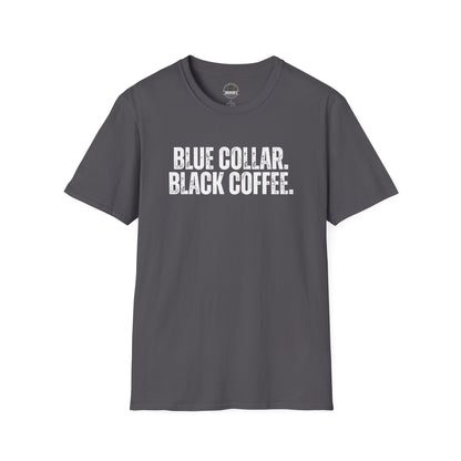 Blue Collar. Black Coffee. T-Shirt