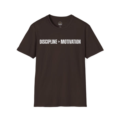 Discipline > Motivation Tee