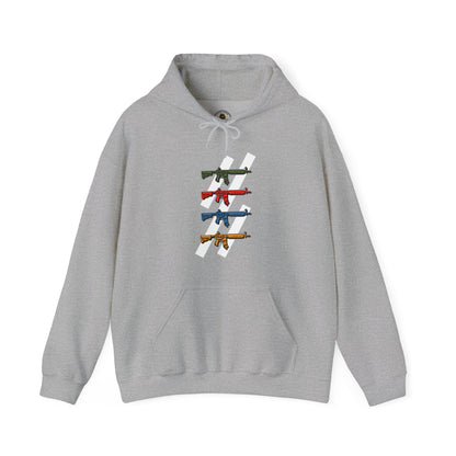 The Pew Pew Hoodie — Cool Multi-Color Design