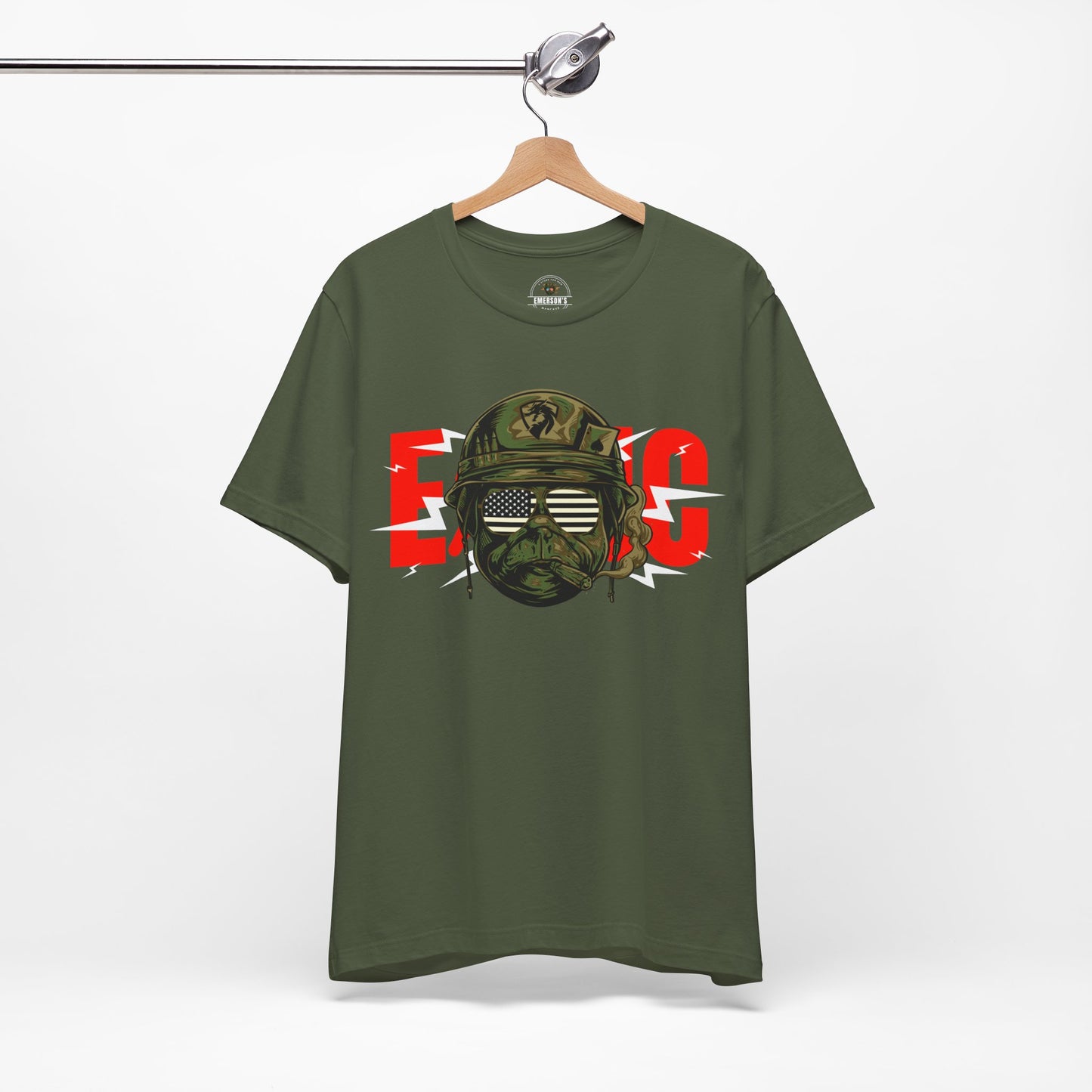 Herk The Veteran Bulldog Tee