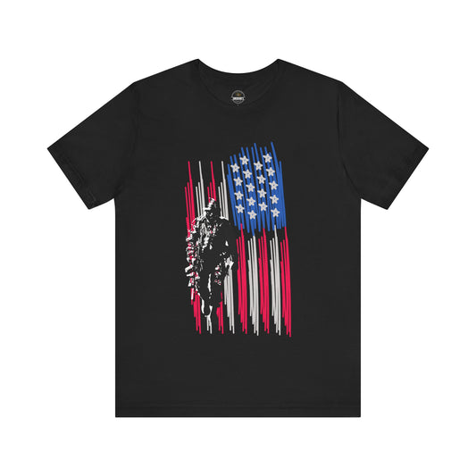 Veteran and American Flag Tee