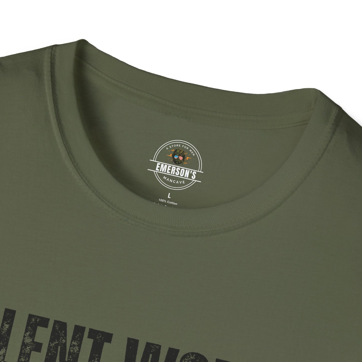 Silent Work. Loud Results. Motivational Tee