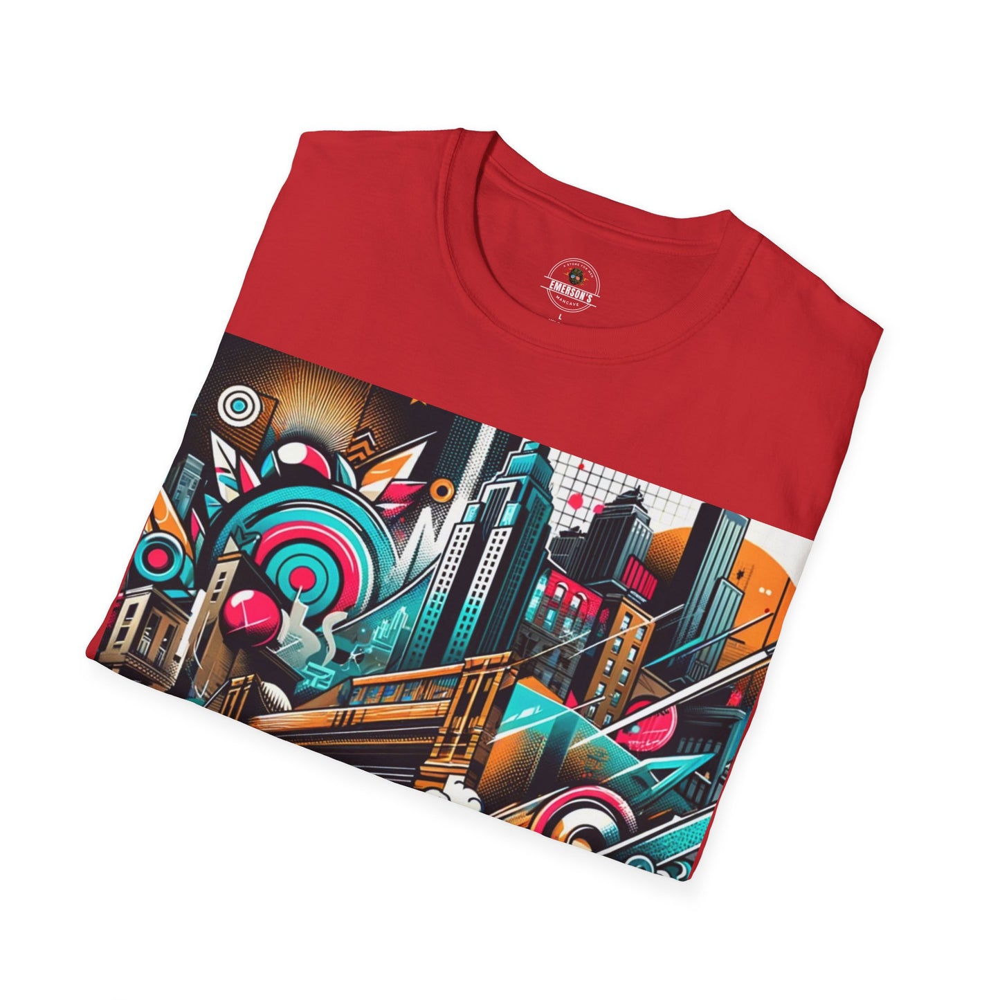 Urban Vivid City Art T-Shirt