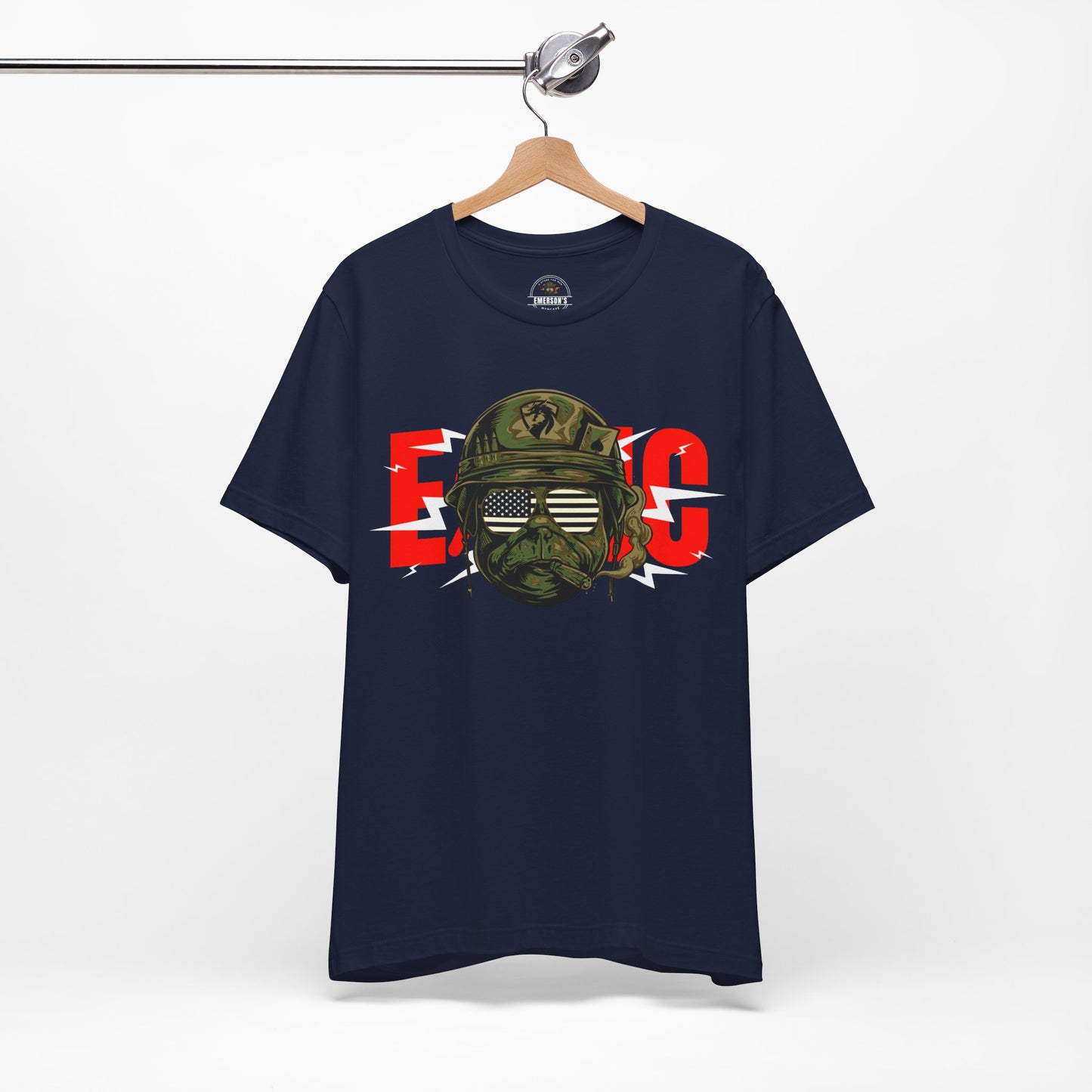 Herk The Veteran Bulldog Tee