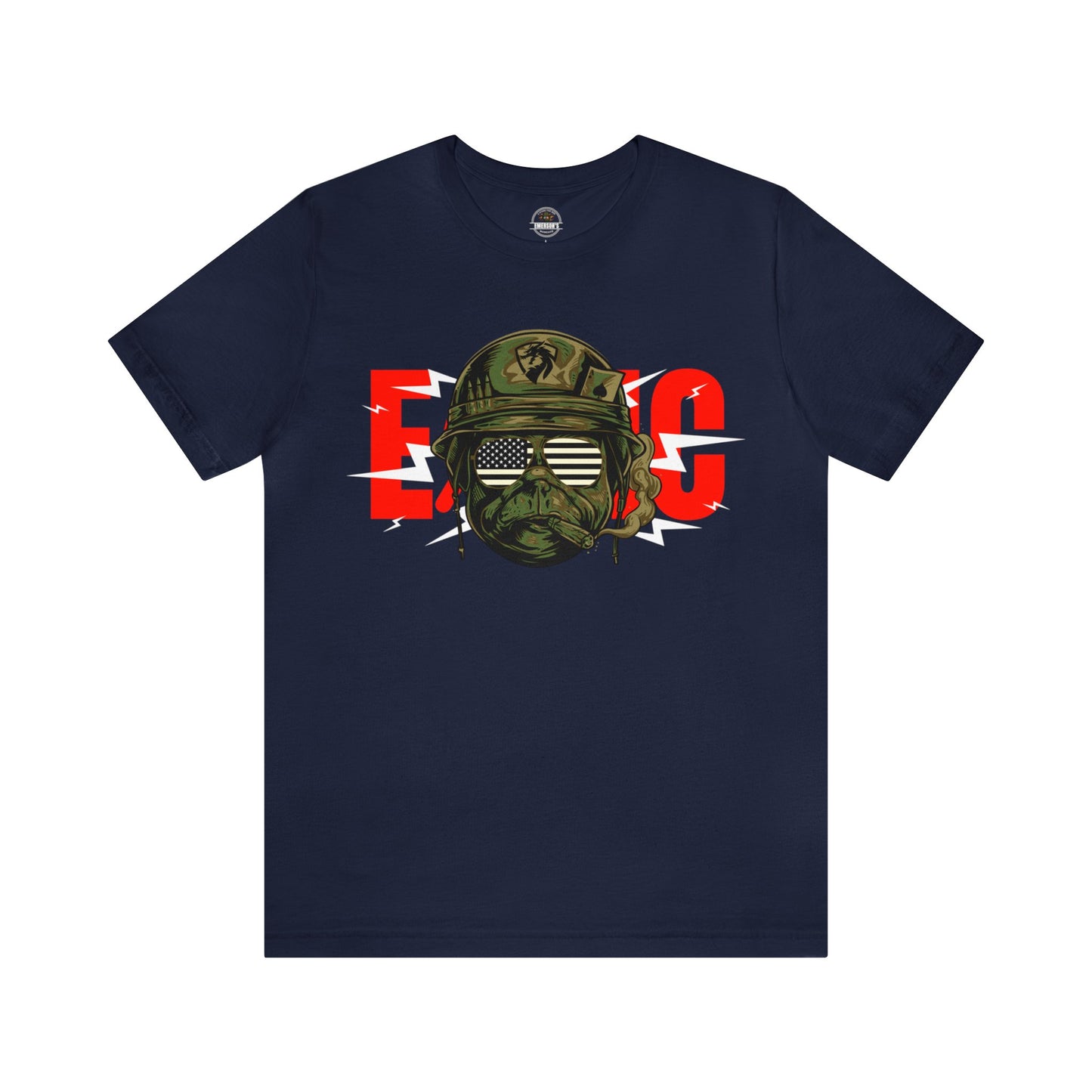 Herk The Veteran Bulldog T-shirt