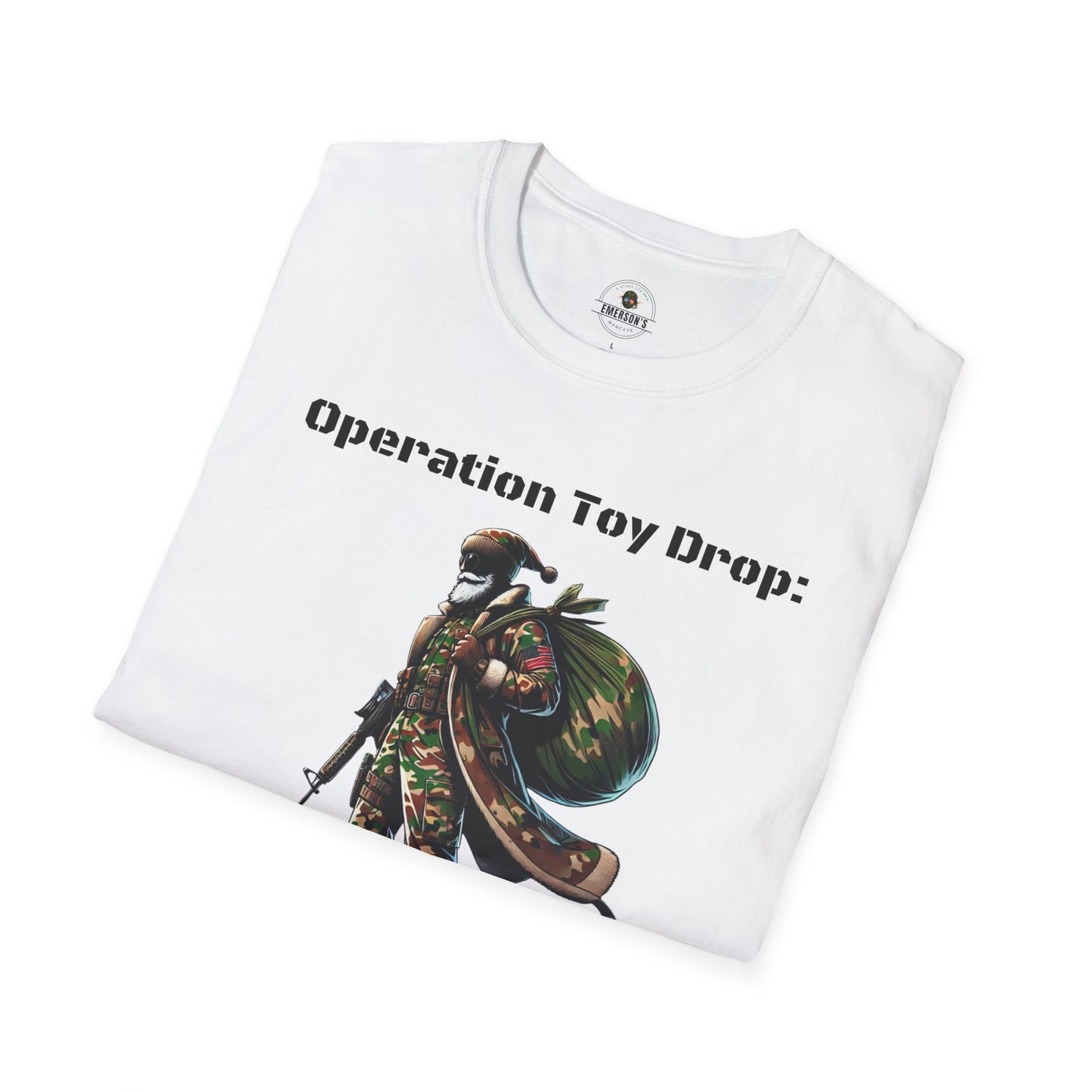 Santa Camo T-Shirt - Operation Toy Drop, Mission Complete