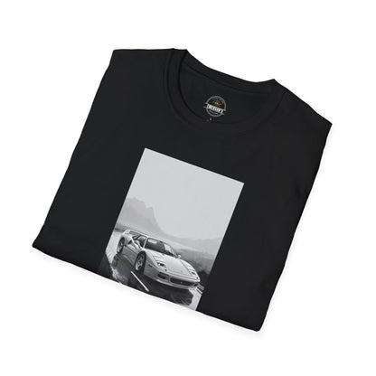 Black & White Sports Car Tee