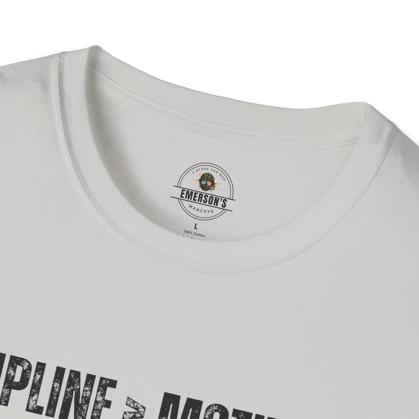 Discipline > Motivation Tee