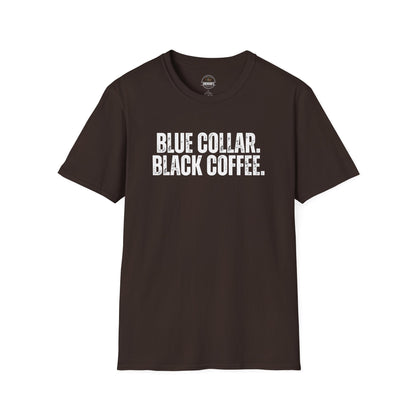 Blue Collar. Black Coffee. T-Shirt