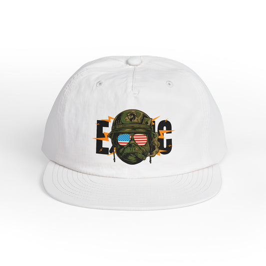 Veteran Bulldog Surf Cap — Military Tribute Nylon cap