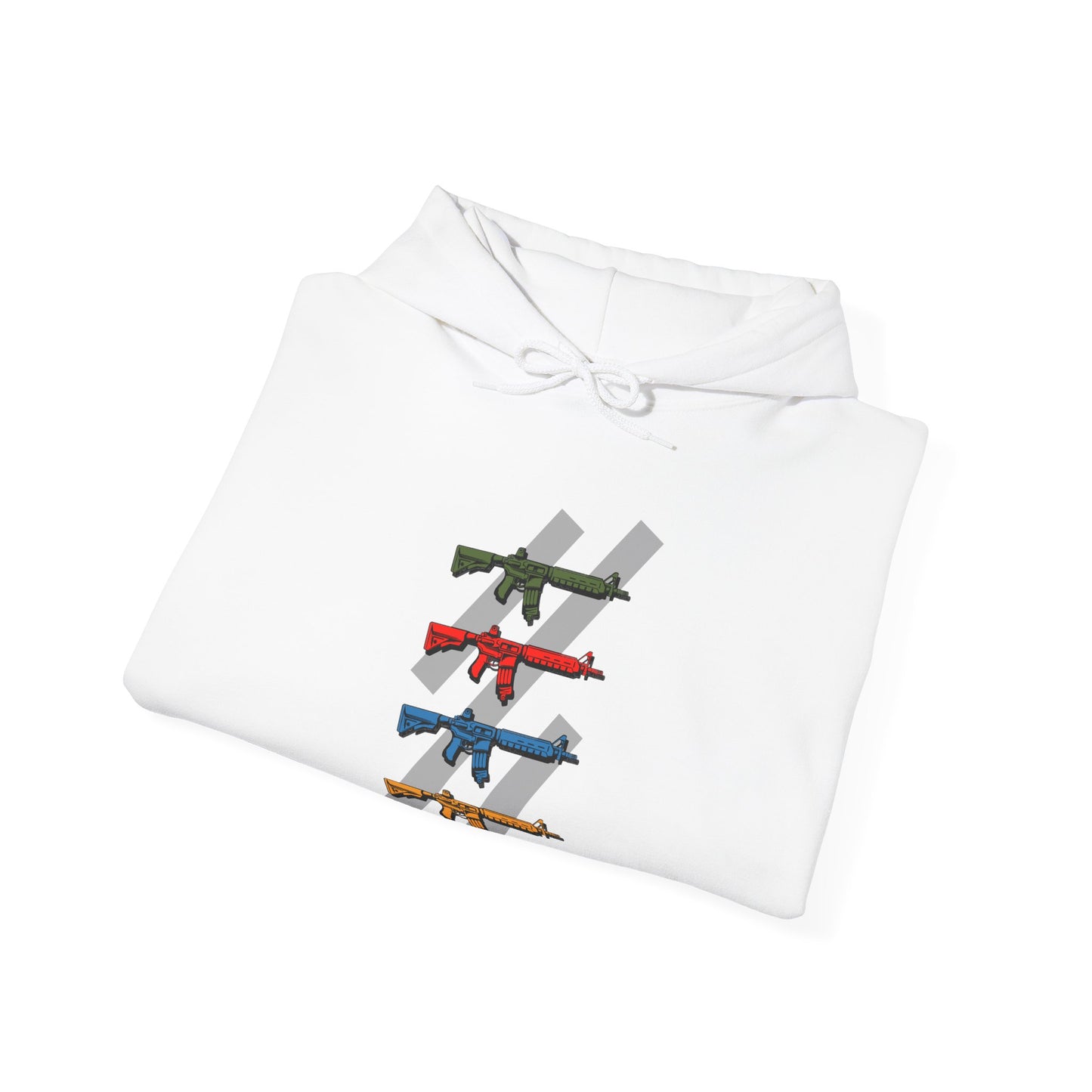 The Pew Pew Hoodie — Cool Multi-Color Design