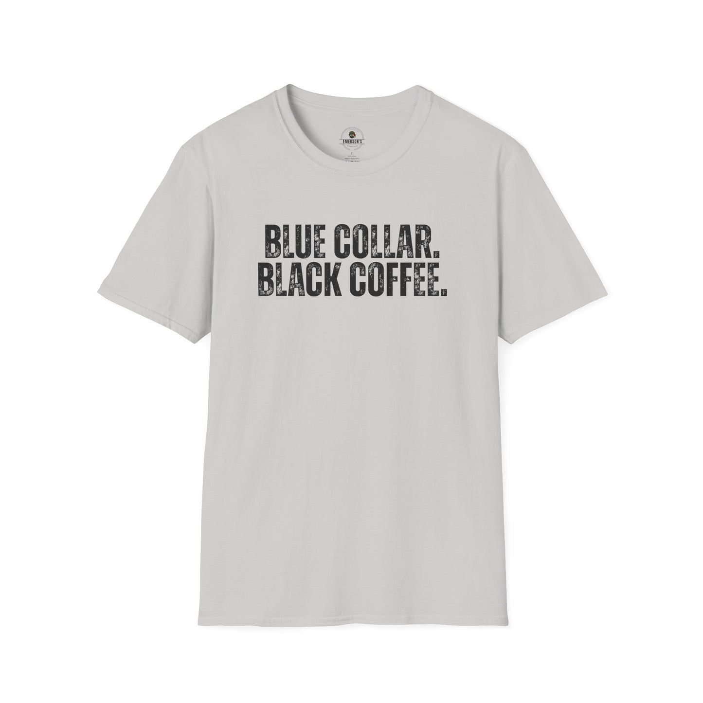 Blue Collar. Black Coffee. T-Shirt