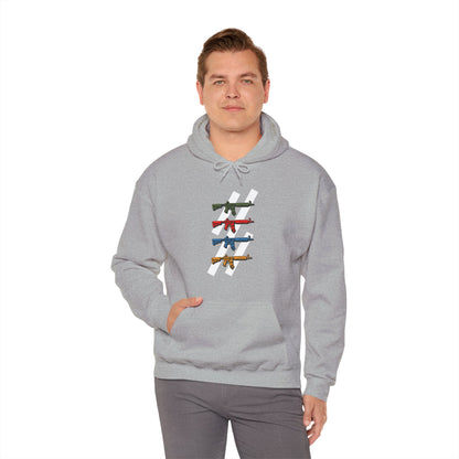 The Pew Pew Hoodie — Cool Multi-Color Design