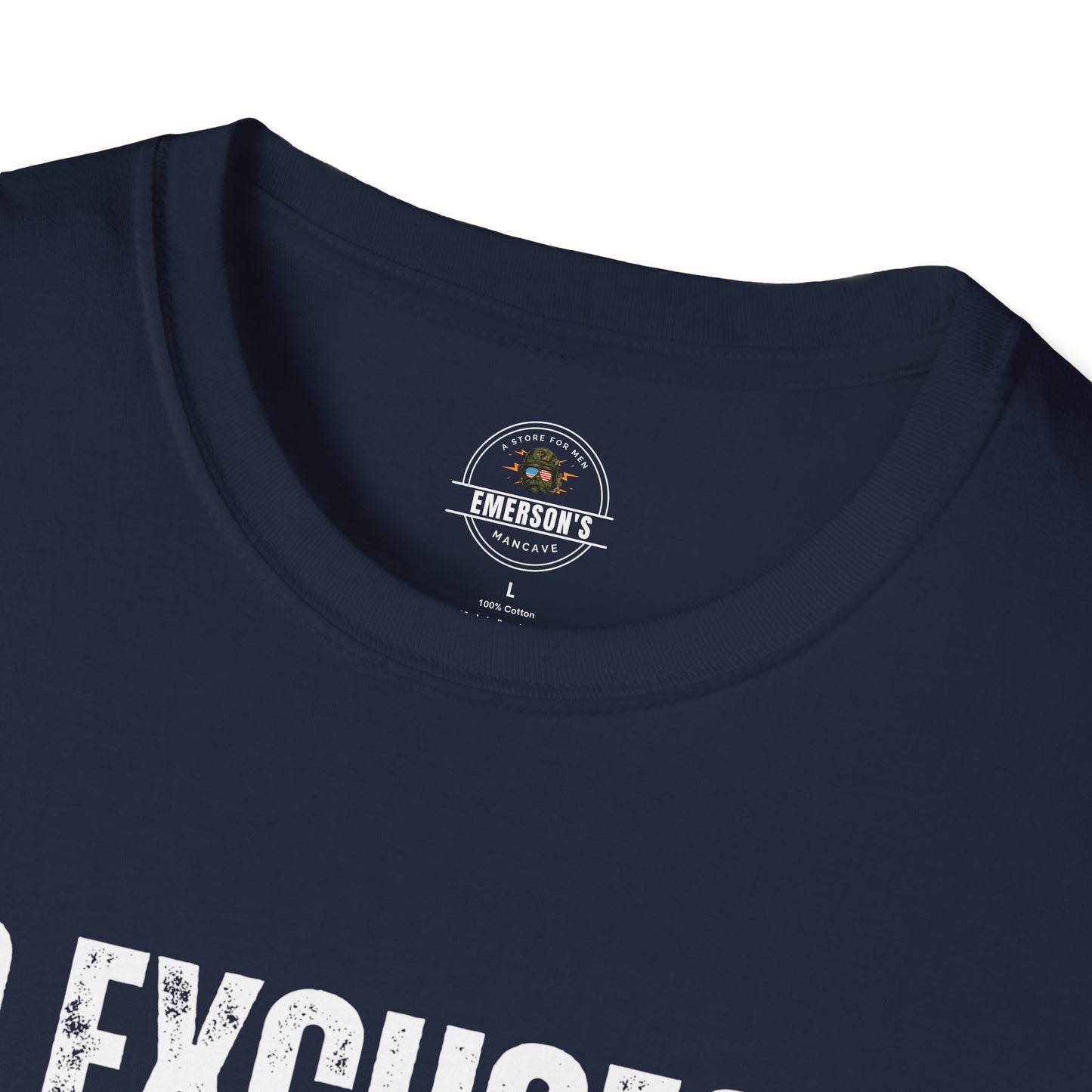 No Excuses. No Apologies.— Motivational Tee