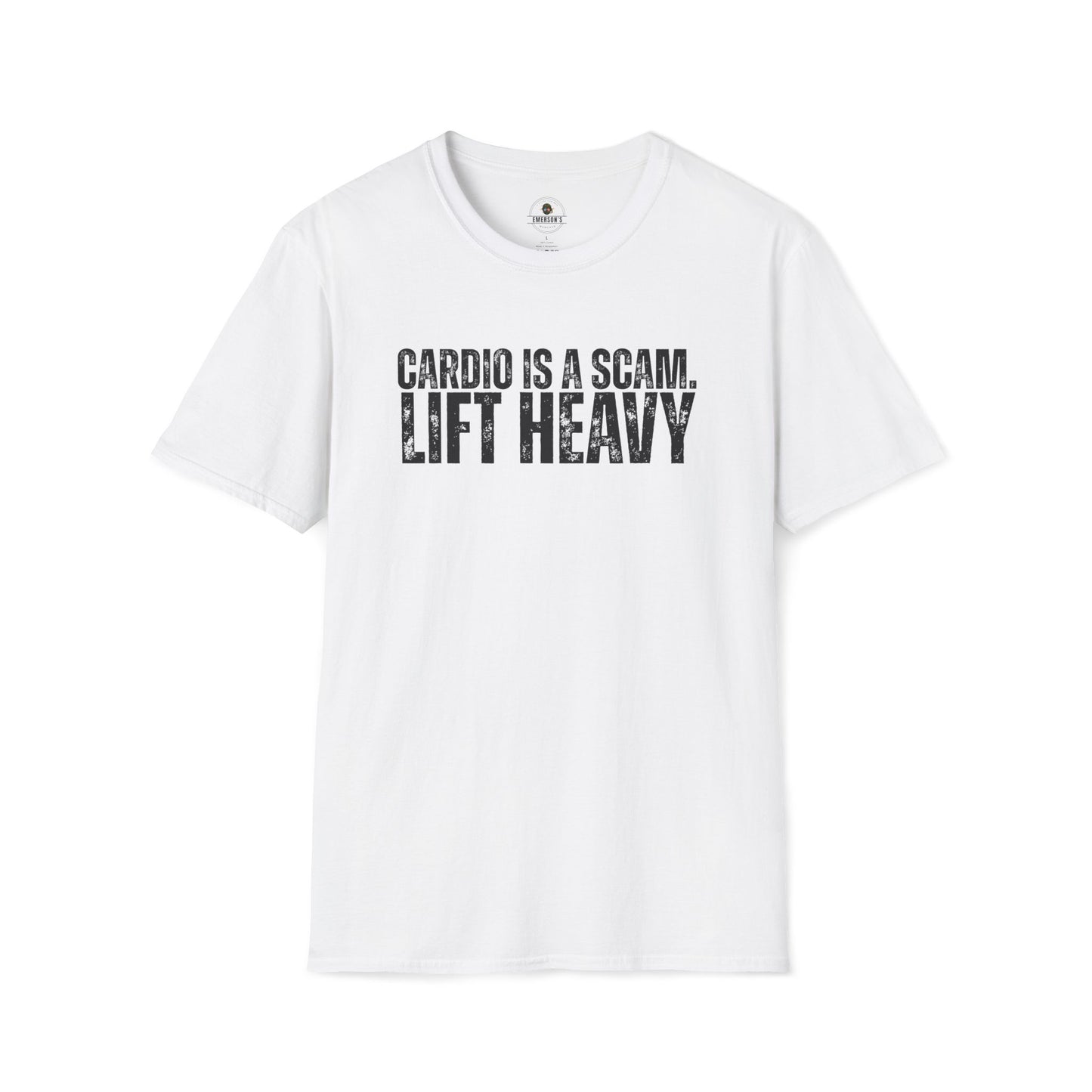 Cardio Is A Scam. Lift Heavy T-Shirt