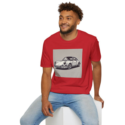 German Sports Car T-Shirt - Minimalist Design