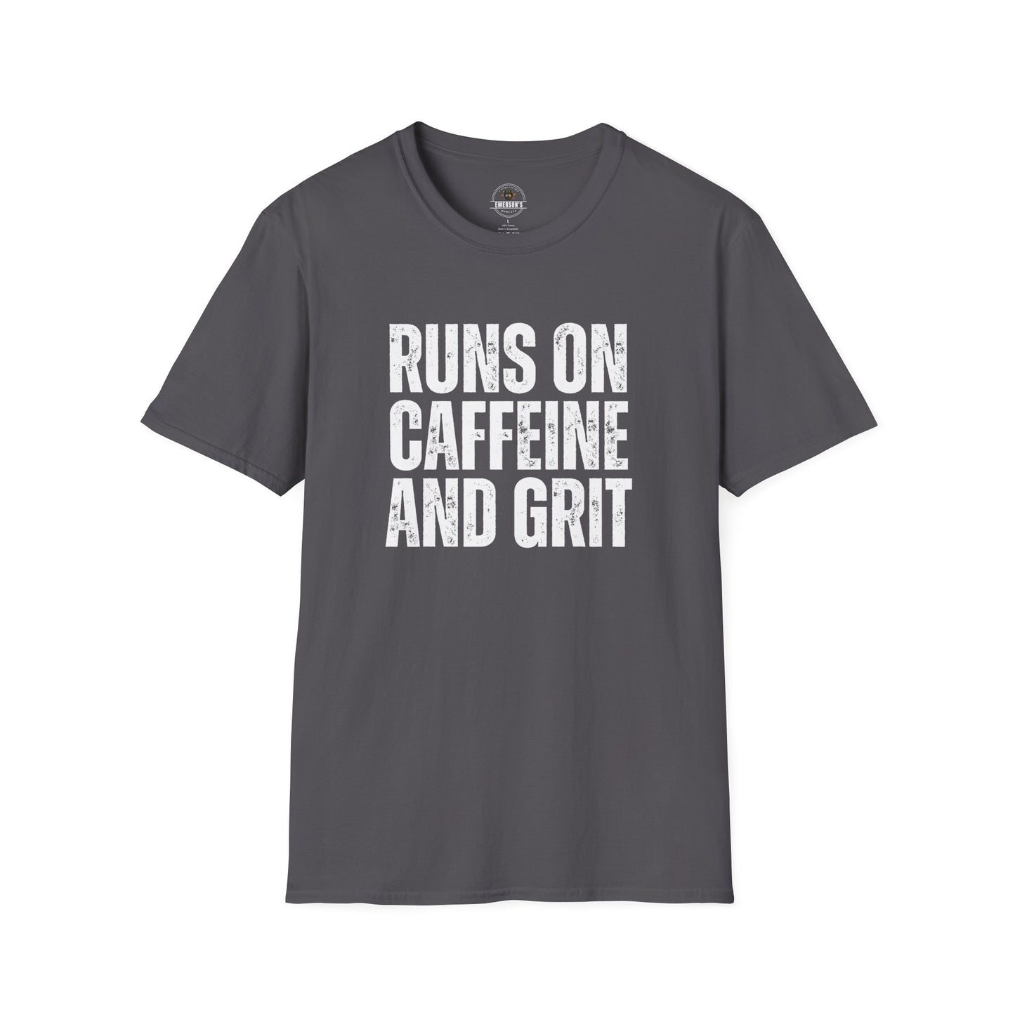 Runs on Caffeine and Grit Tee