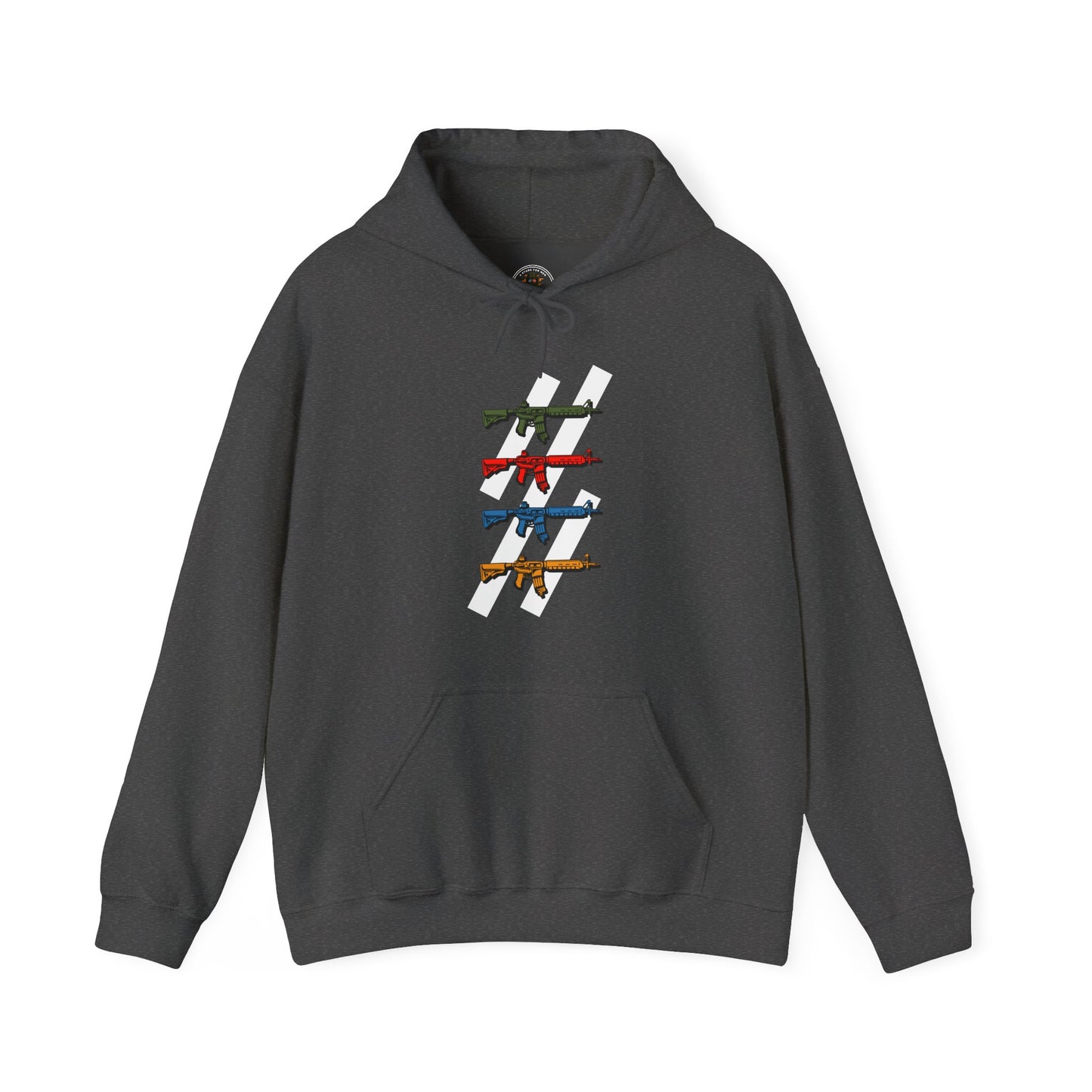 The Pew Pew Hoodie — Cool Multi-Color Design