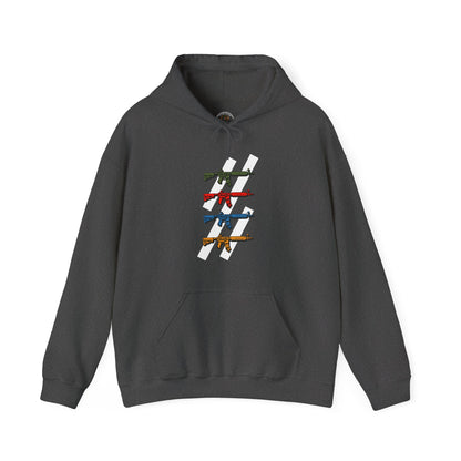 The Pew Pew Hoodie — Cool Multi-Color Design