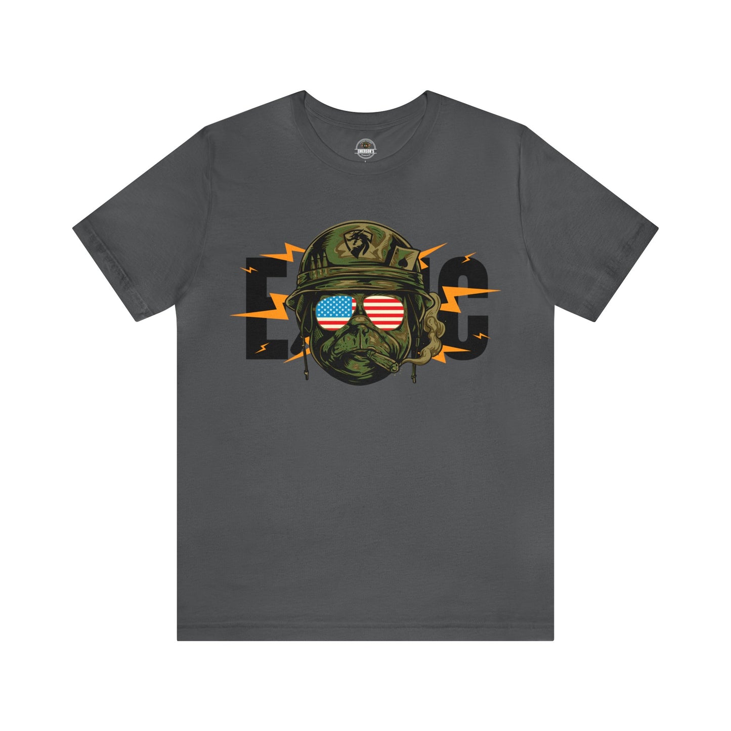 Herk The Veteran Bulldog T-shirt