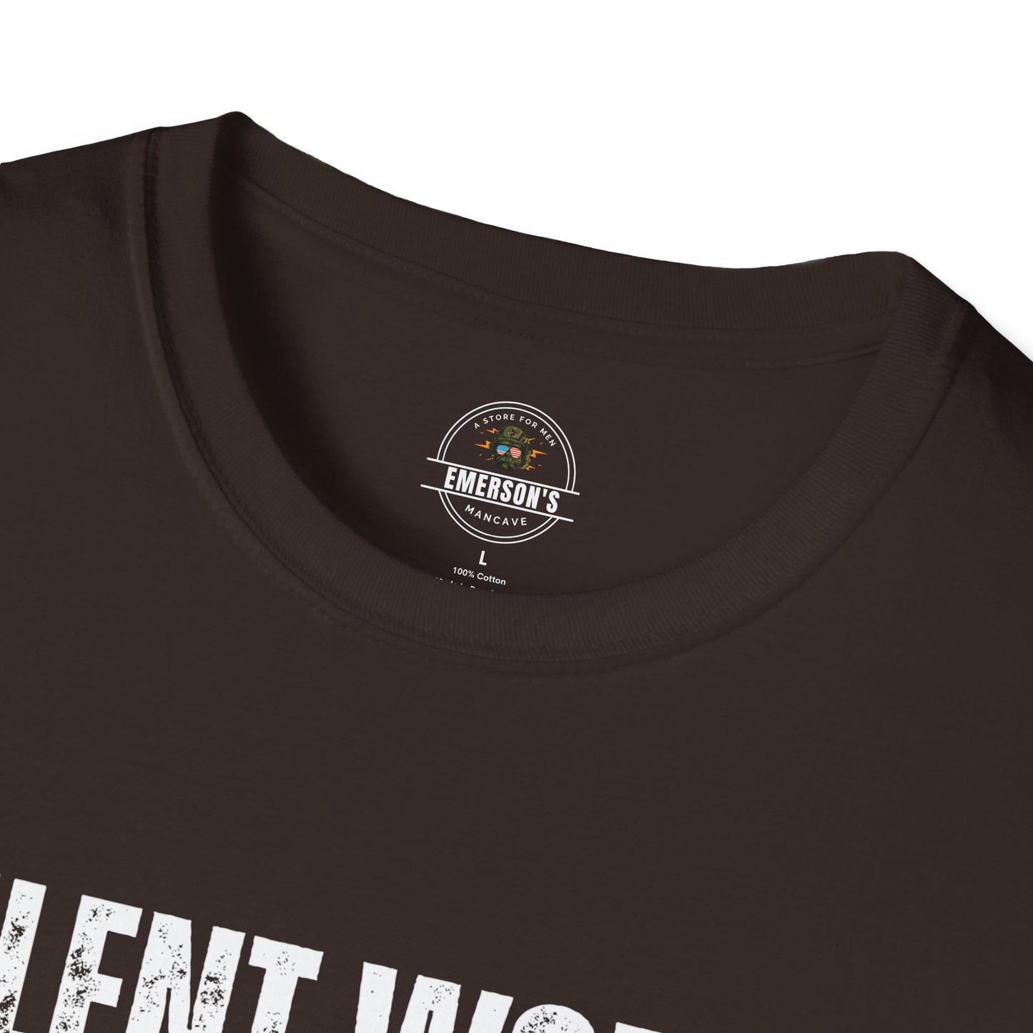 Silent Work. Loud Results. Motivational Tee