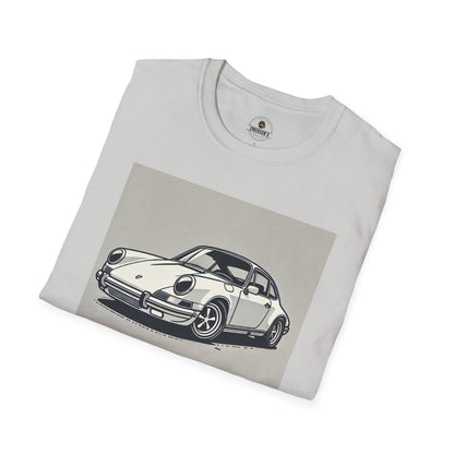 German Sports Car T-Shirt - Minimalist Design