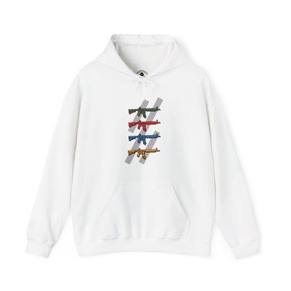 The Pew Pew Hoodie — Cool Multi-Color Design