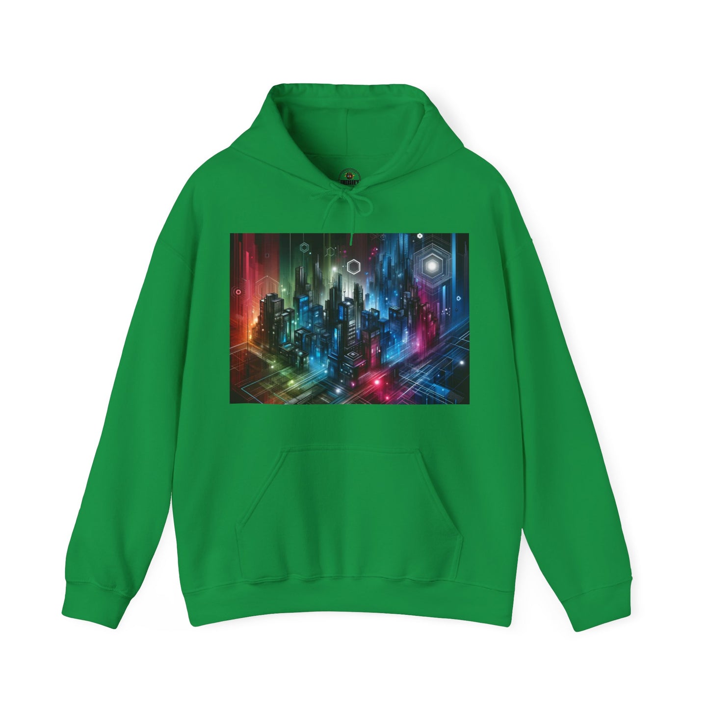 Futuristic Urban City Hooded Sweatshirt/Hoodie