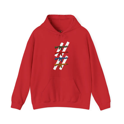 The Pew Pew Hoodie — Cool Multi-Color Design