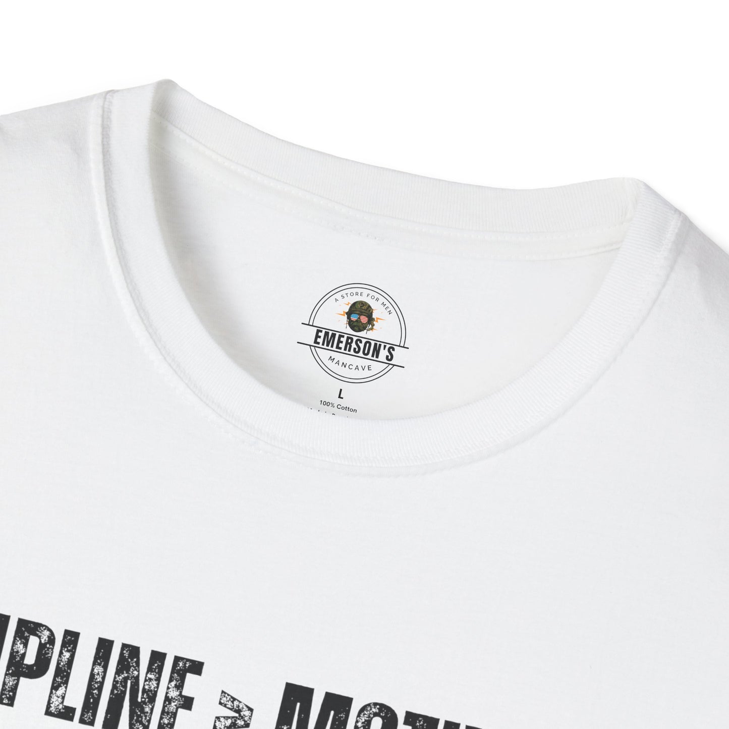 Discipline > Motivation Tee