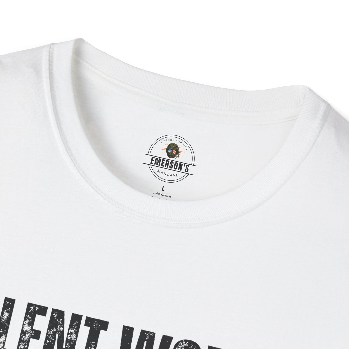 Silent Work. Loud Results. Motivational Tee